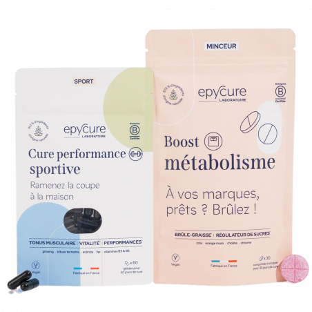 Epycure Laboratoire Pack Duo Remise en forme 1 mois