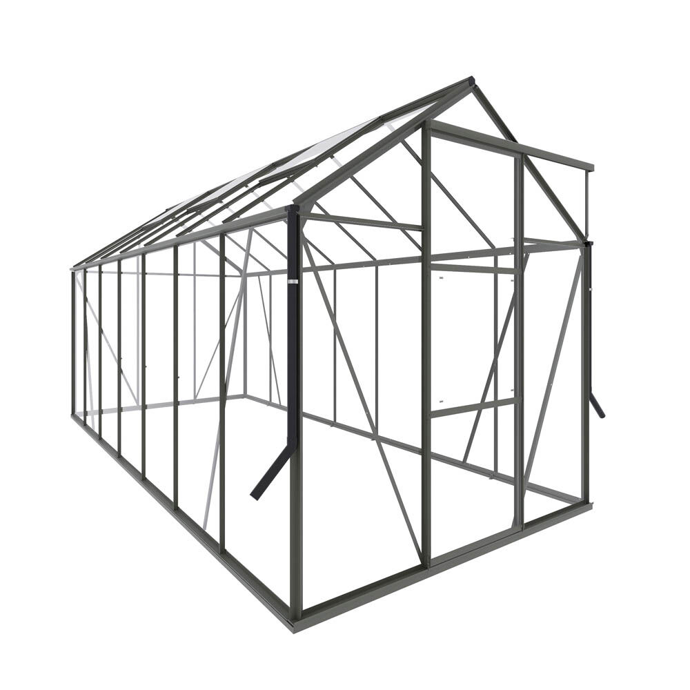 Royal Well Kate V - Tuinkas - Groen - 217x192x436 cm - Veiligheidsglas