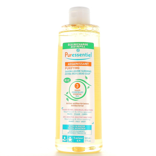 Savon liquide surgras assainissant Puressentiel