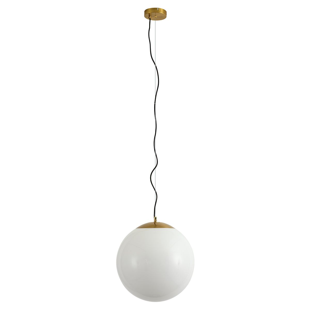 Scandinavische hanglamp opaal glas 40 cm - Ball 40
