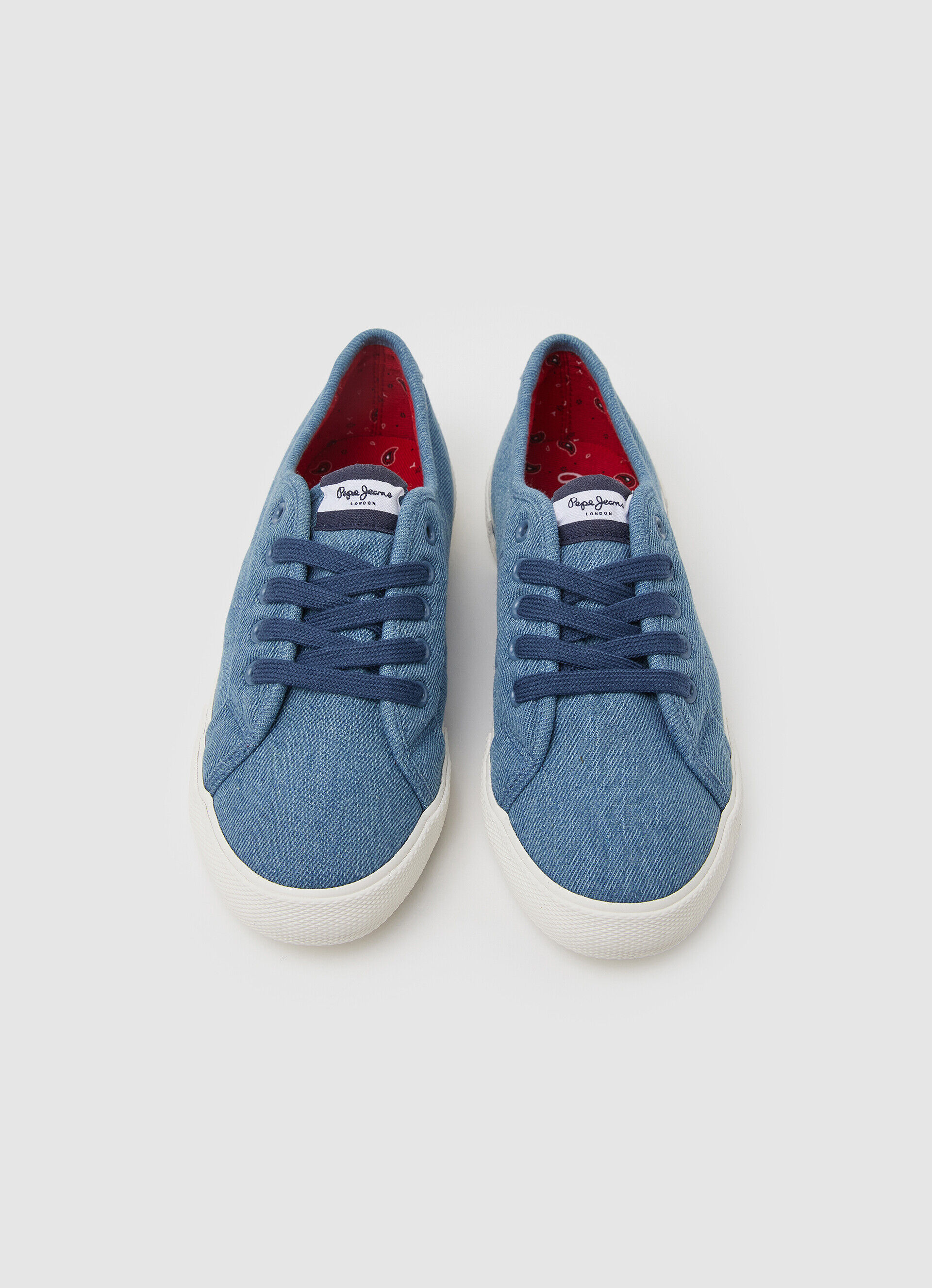 Tênis básico Brady Jeans - azul de fábrica