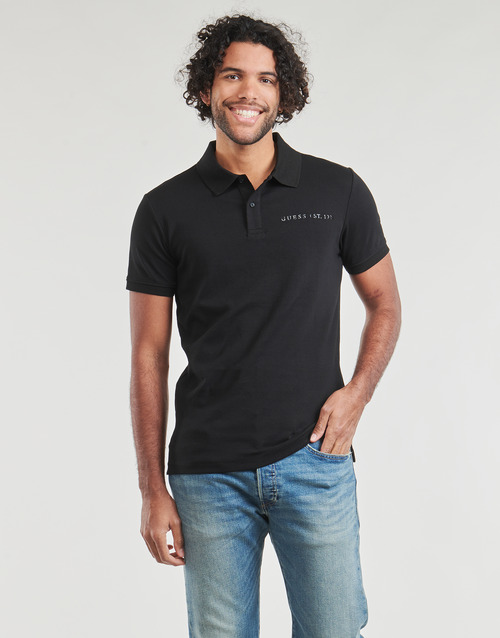 Guess - NOLAN SS POLO - Noir