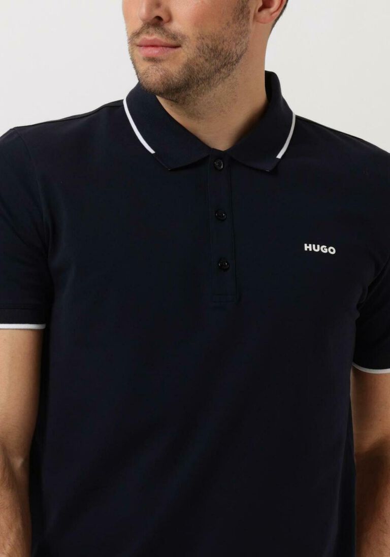 HUGO donkerblauwe hugo polo dinoso222