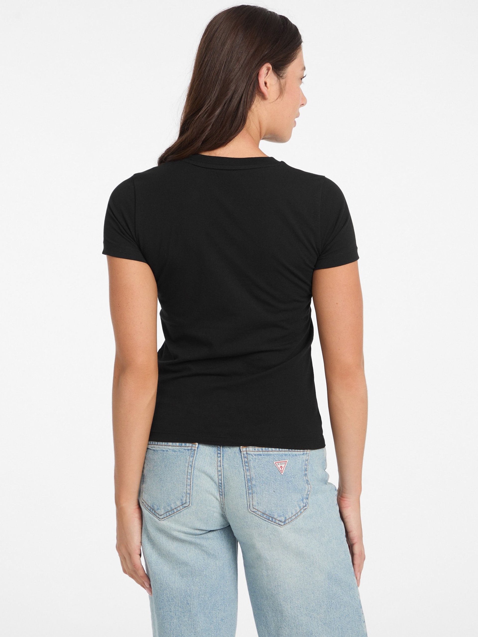 Camiseta de gola redonda