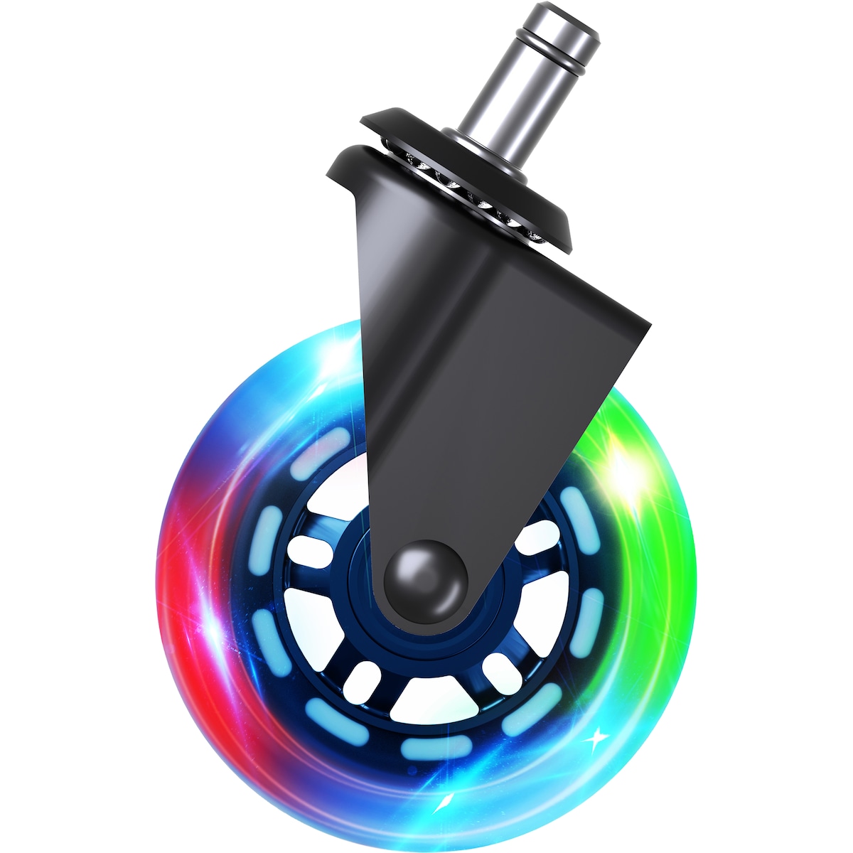 Piranha hjul for gamingstol – 5 pakning (RGB)