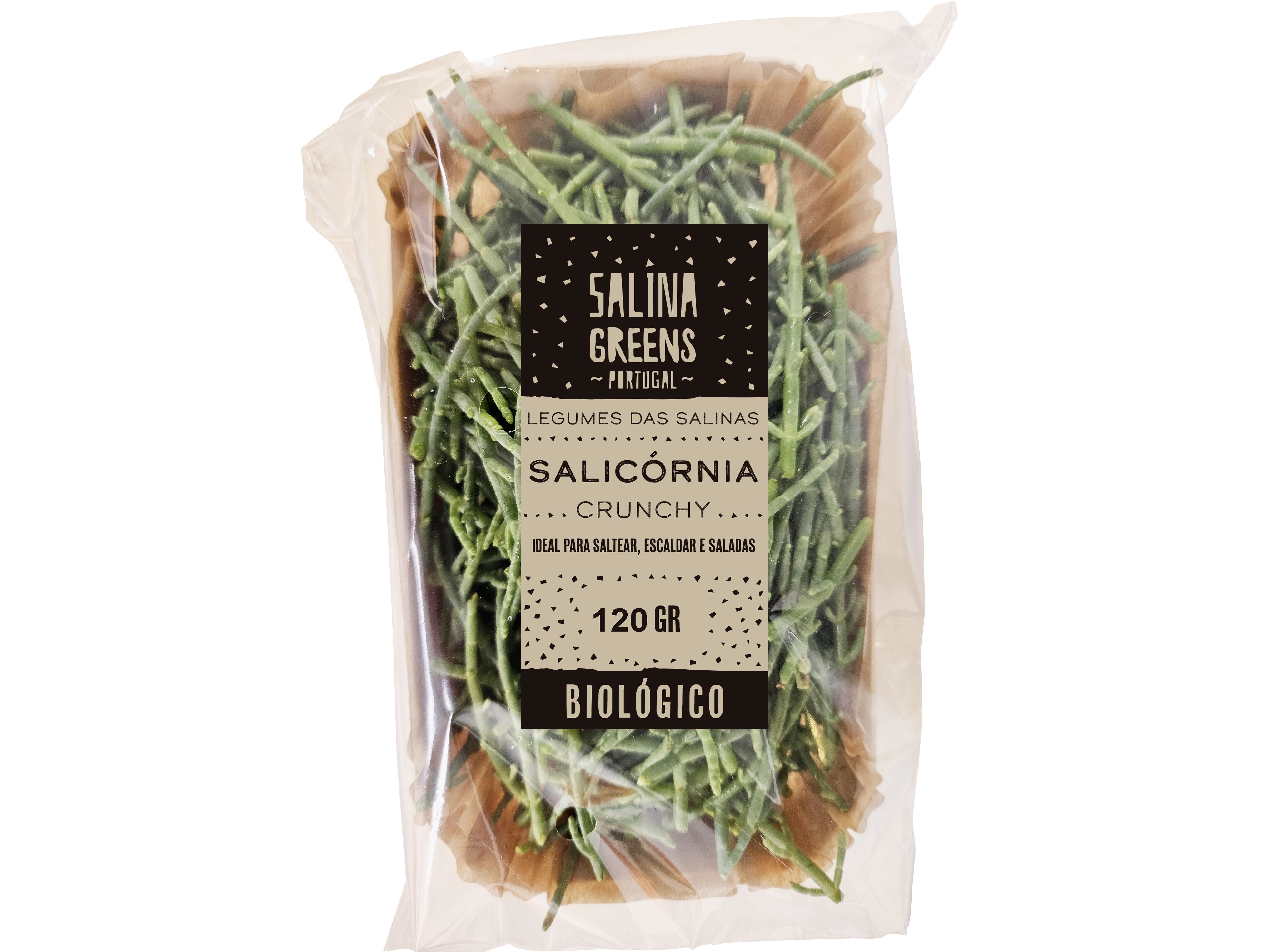SALICÓRNIA SALINA GREENS CRUNCHY BIO 120 G