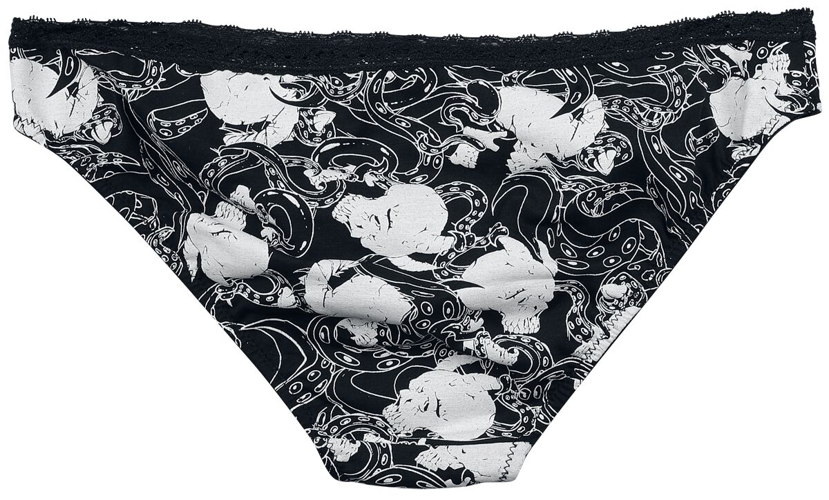 Lot de 3 culotte avec pieuvre | Gothicana by EMP Panty