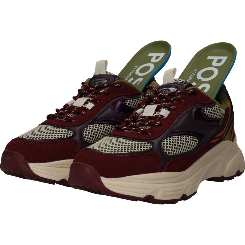POSH by Poelman Sneakers Rood Dames