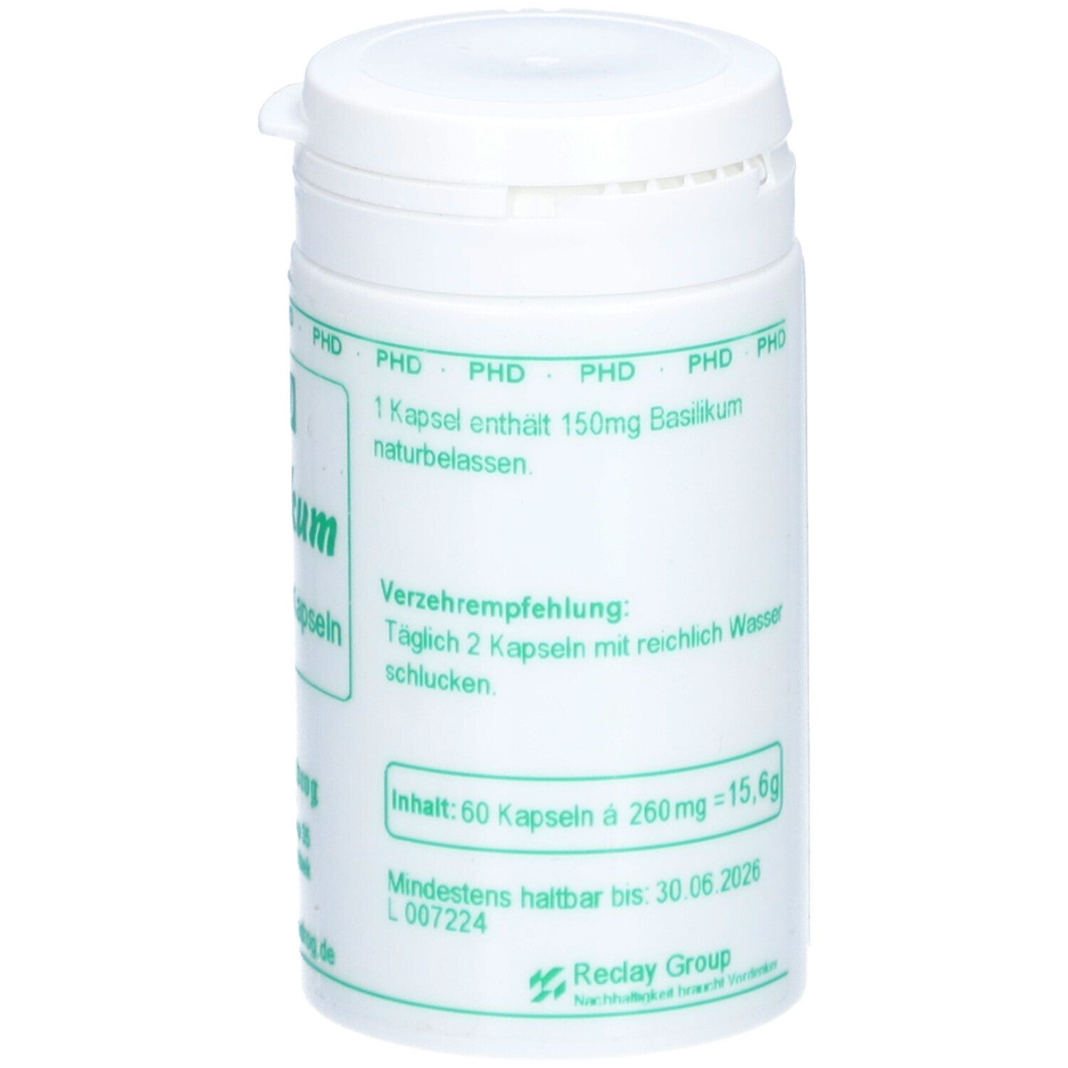 BASILIKUM VEGI Kapseln 150 mg