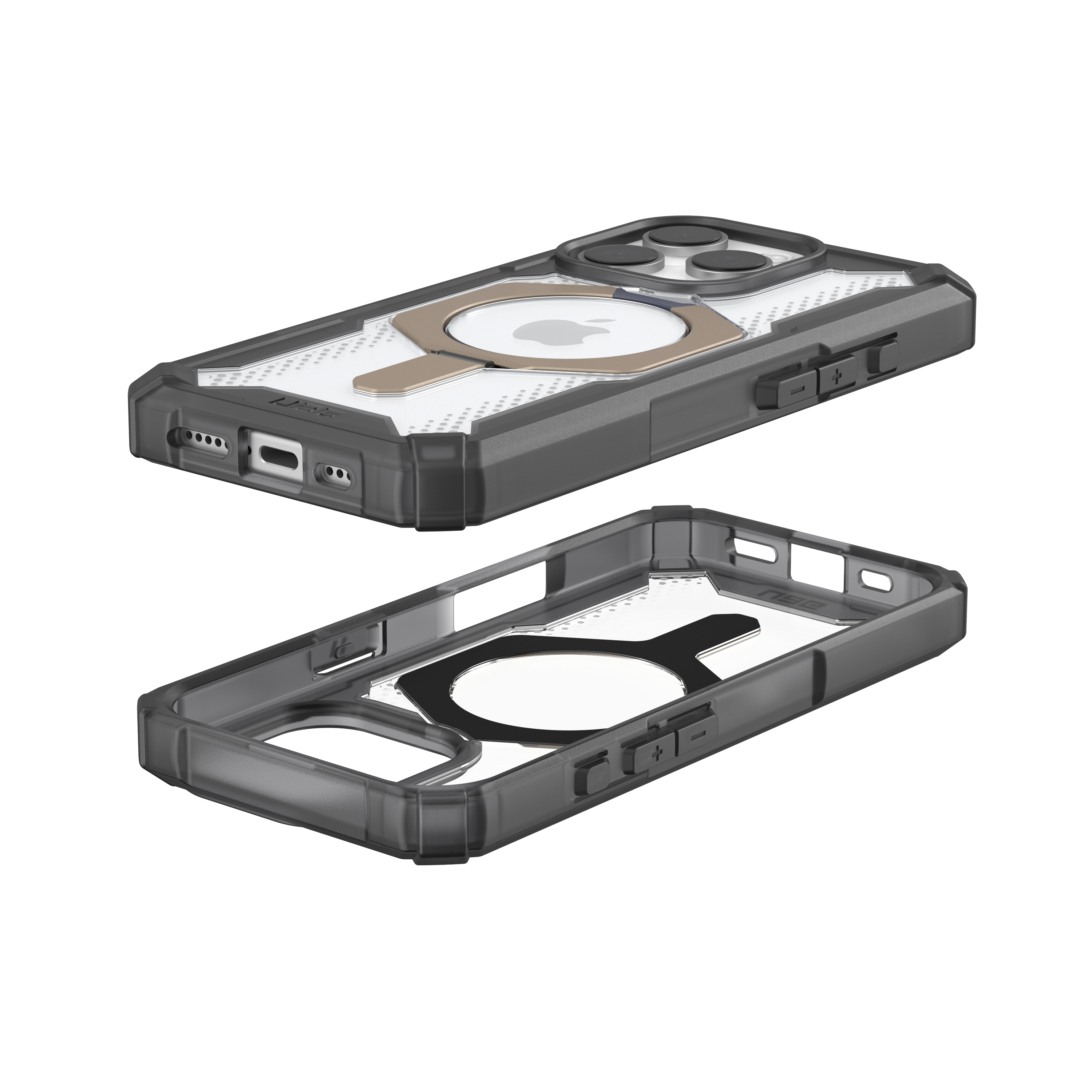 iPhone 16 Pro MagSafe Schutzhülle Plasma XTE (114474113136) - Ash / Titanium