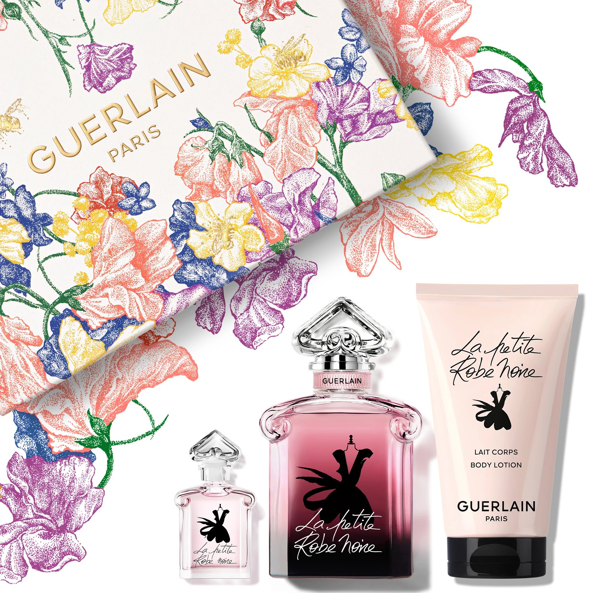 LA PETITE ROBE NOIRE - Coffret Eau de Parfum Intense, Lait Corps, Miniature Parfum |
