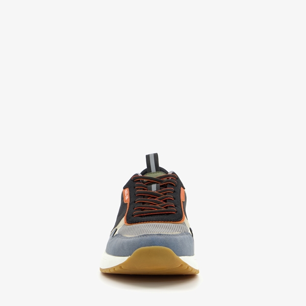 Blue Box heren sneakers zwart/blauw
