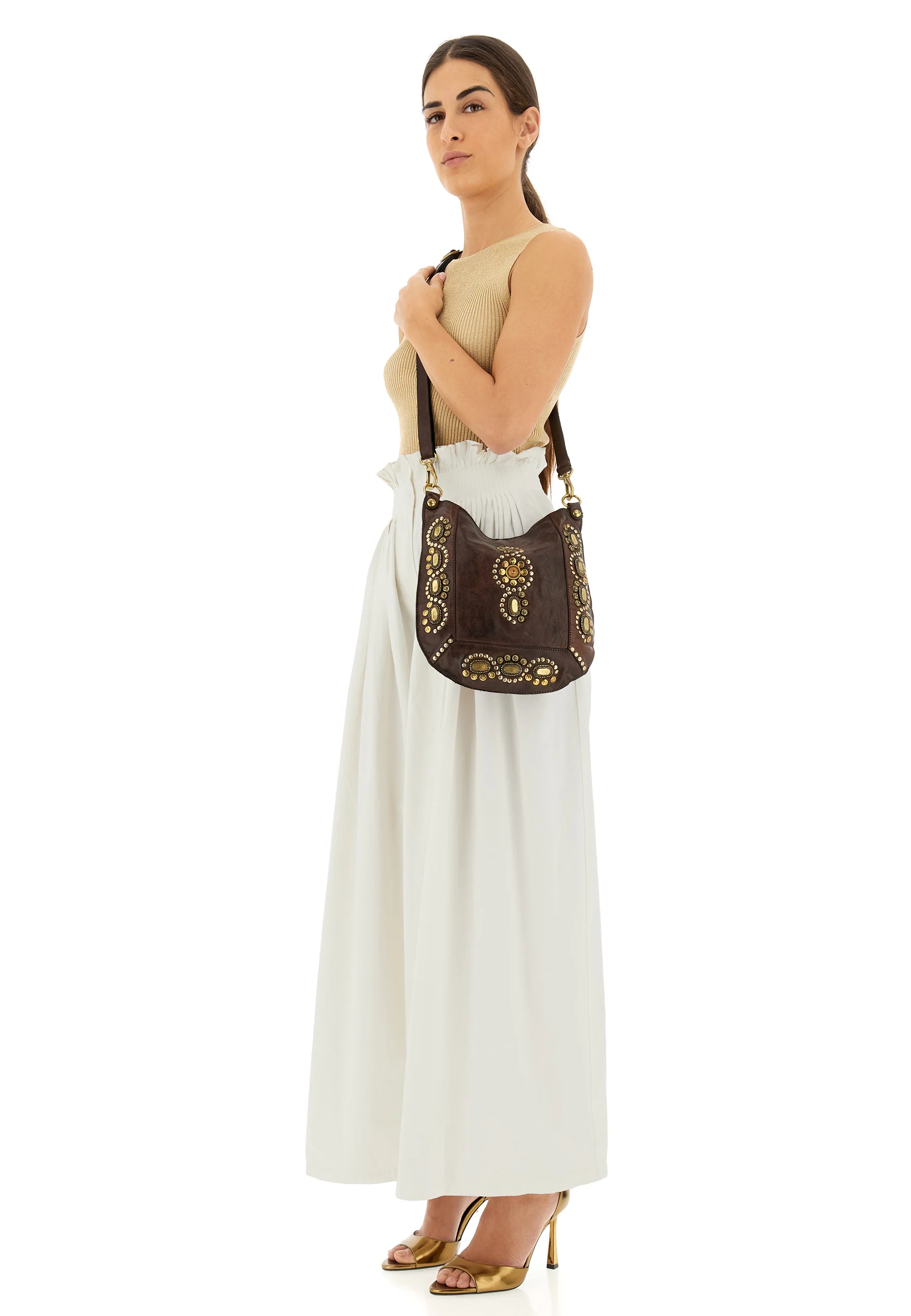 CASSIOPEA - Sac à bandoulière | Marron