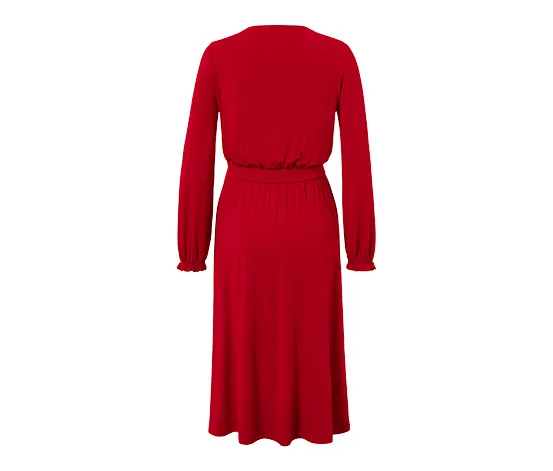 Jerseykleid in Midi-Länge