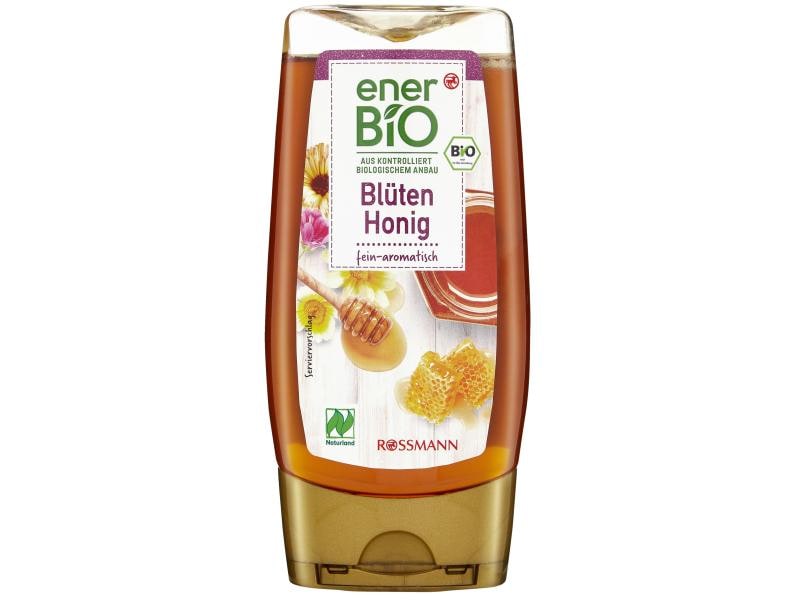 enerBIO Blütenhonig 350 g Flüssiger Honig aus dem Spender