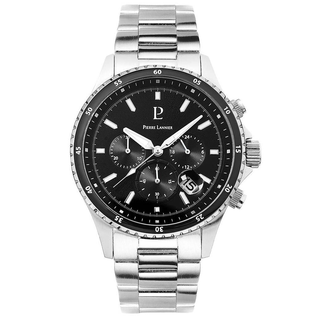 Montre Pierre Lannier Cronos Noir
