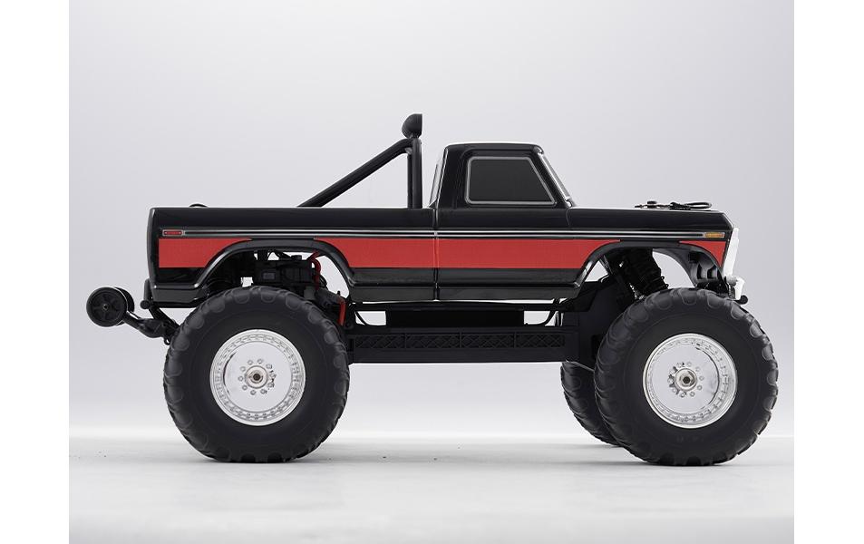Monster Truck Ford F100, Schwarz RTR, 1:10<br>2WD Off-Road Model mit Brushed Motor