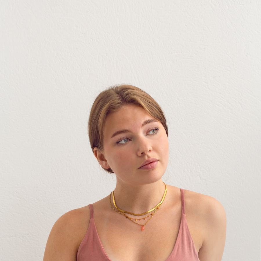 Timi Of Sweden Isolde Carnelian Necklace