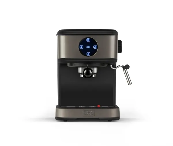 Black & Decker BXCO850E, Espressomaskine, 1,5 L, Malet kaffe, 850 W, Sort, Rustfrit stål