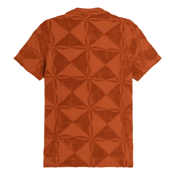 OAS Polo Eponge Plateau Terry | Orange