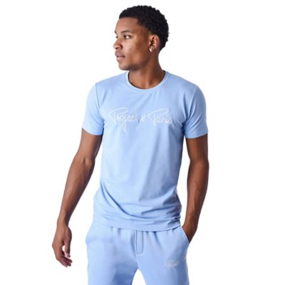 Tee-shirt à manches courtes homme Basic Broderie PROJECT X PARIS