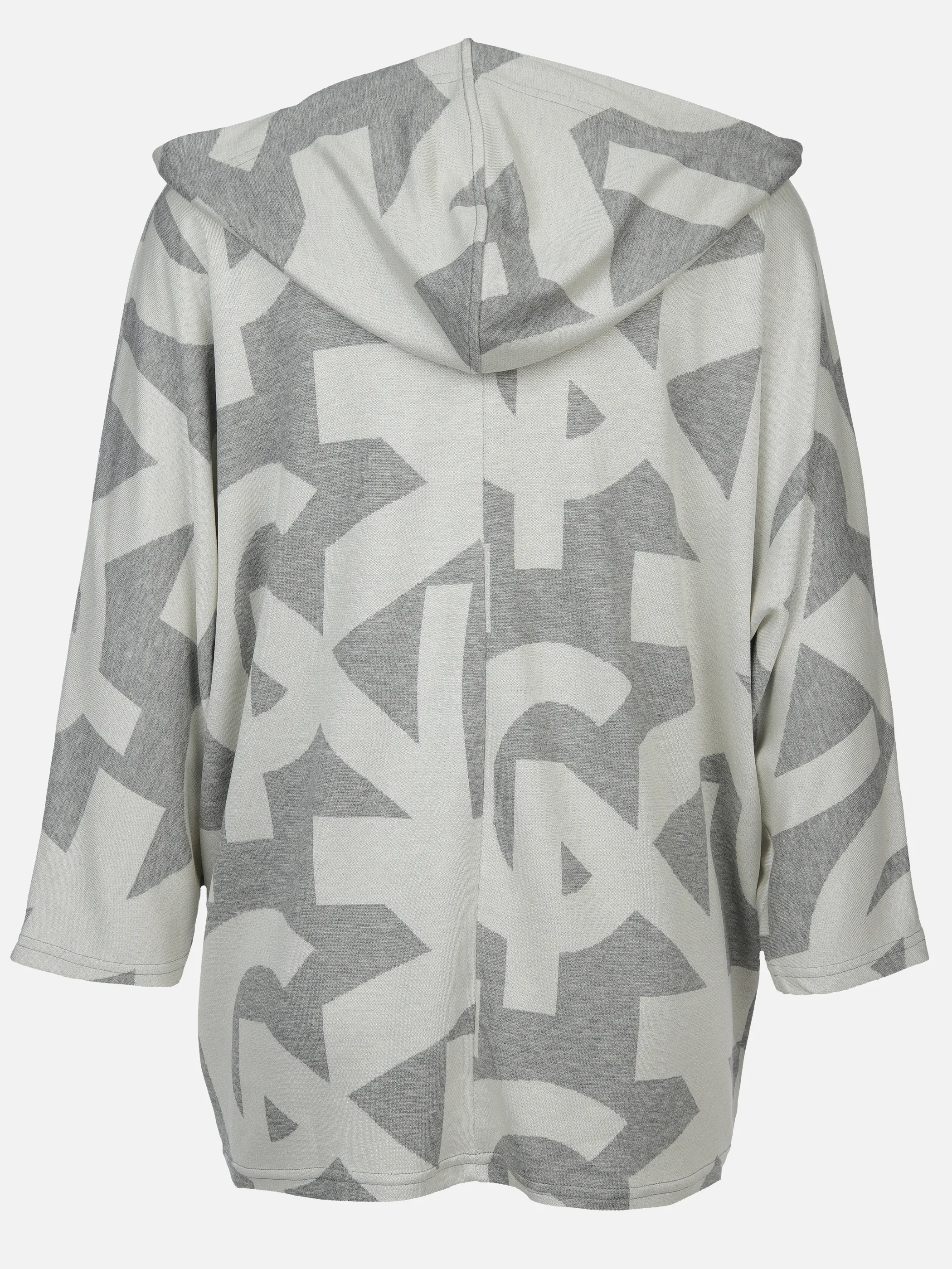 Damen Jaquard Shirt mit Kapuze