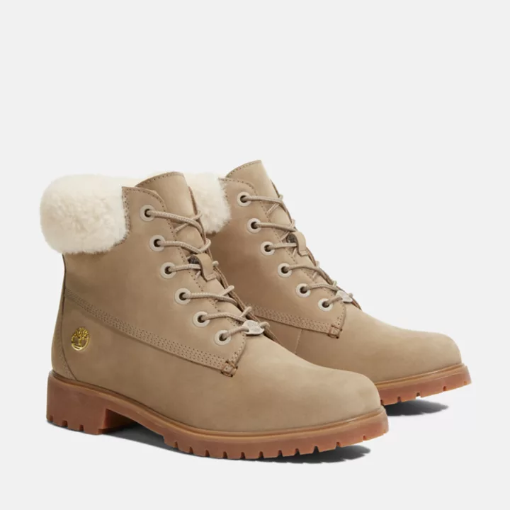 Bota Lyonsdale feminina na cor marrom claro