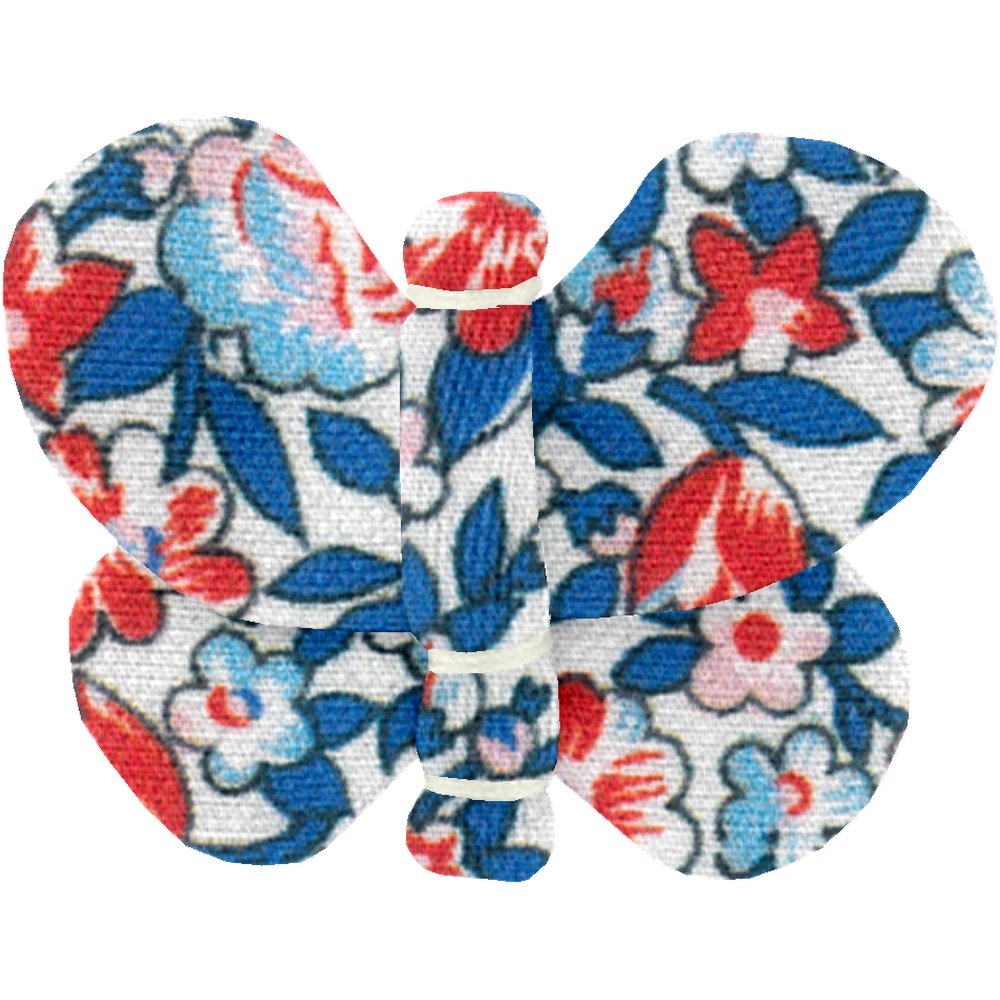 Barrette Petit Papillon London Fleuri