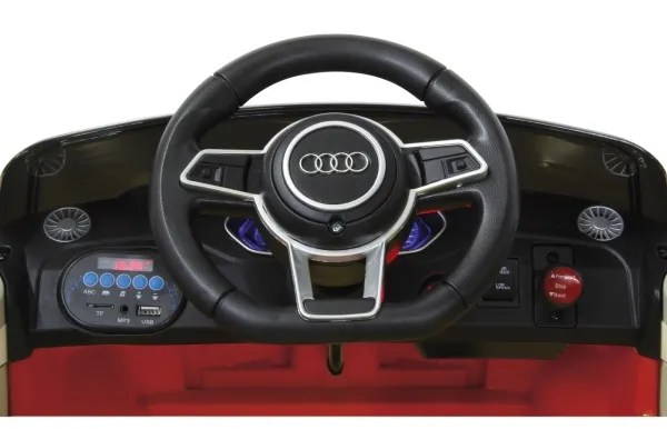 Jamara Audi TT RS, 3 År, 4 hjul, Sort, Rød, Batterier påkrævet