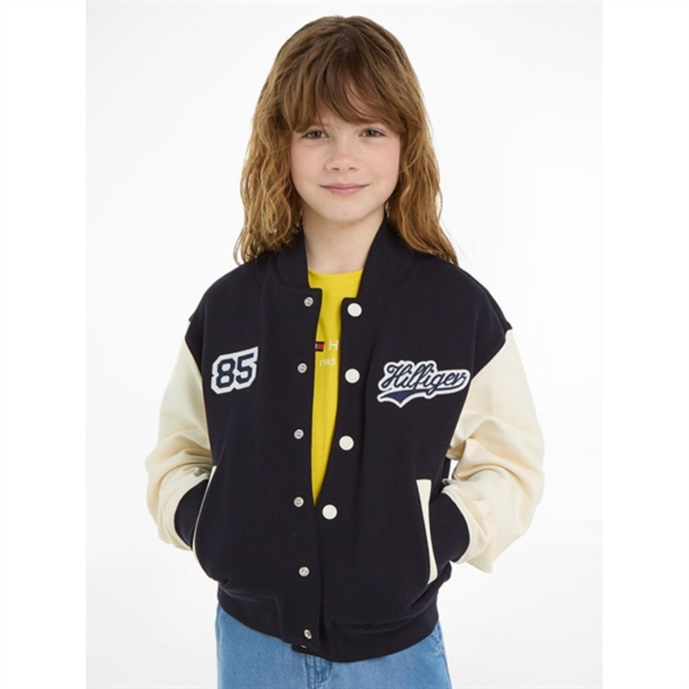 U Bomber Jakke Desert Sky - Tommy Hilfiger