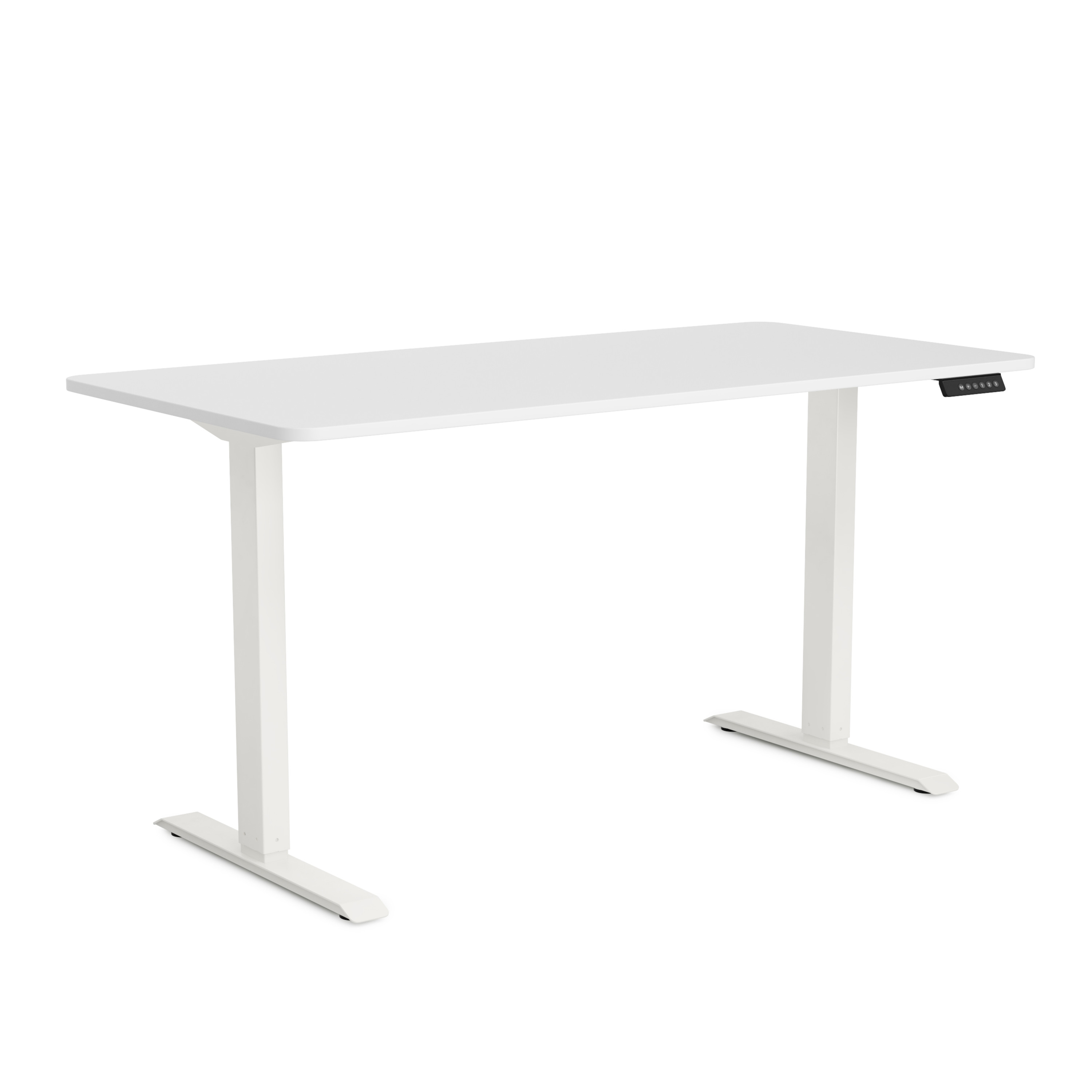 Stehpult elektrisch BASIC weiss 140 x 70 cm