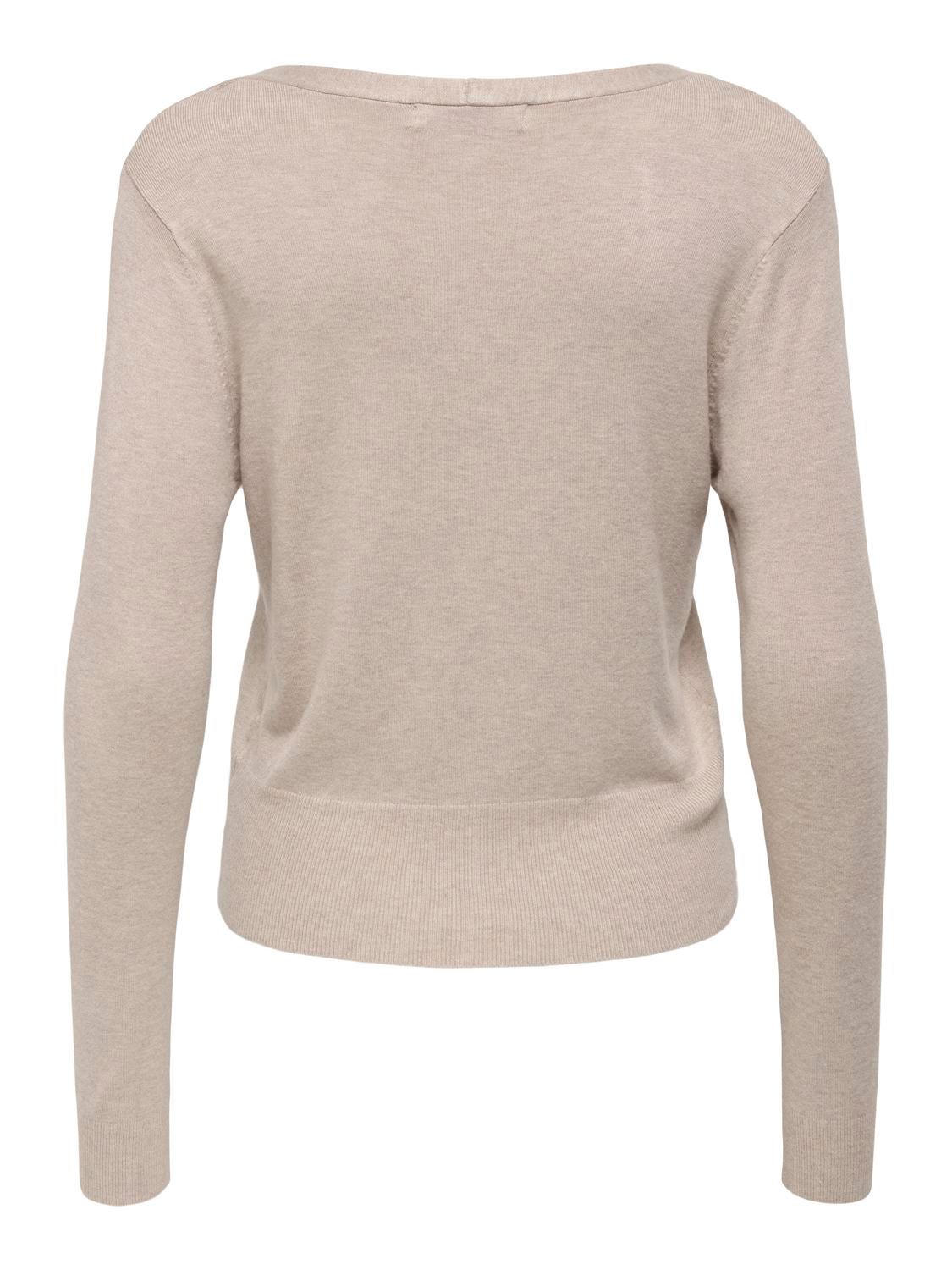 ONLVENICE Strickjacke Whitecap Gray