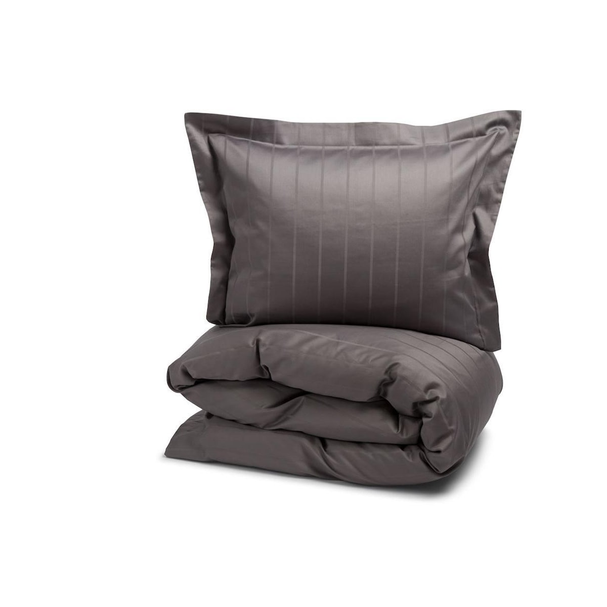 Bäddset King Size Liverpool Satin, Mörkgrå