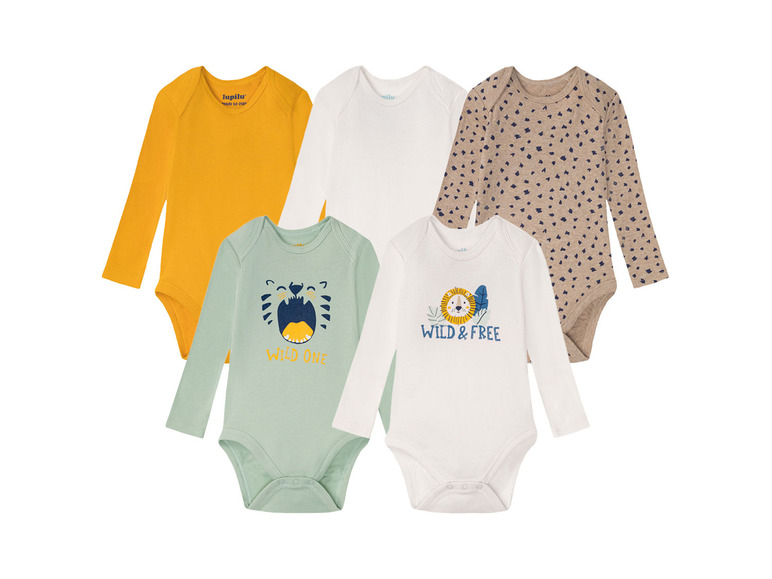 5 babyrompertjes
