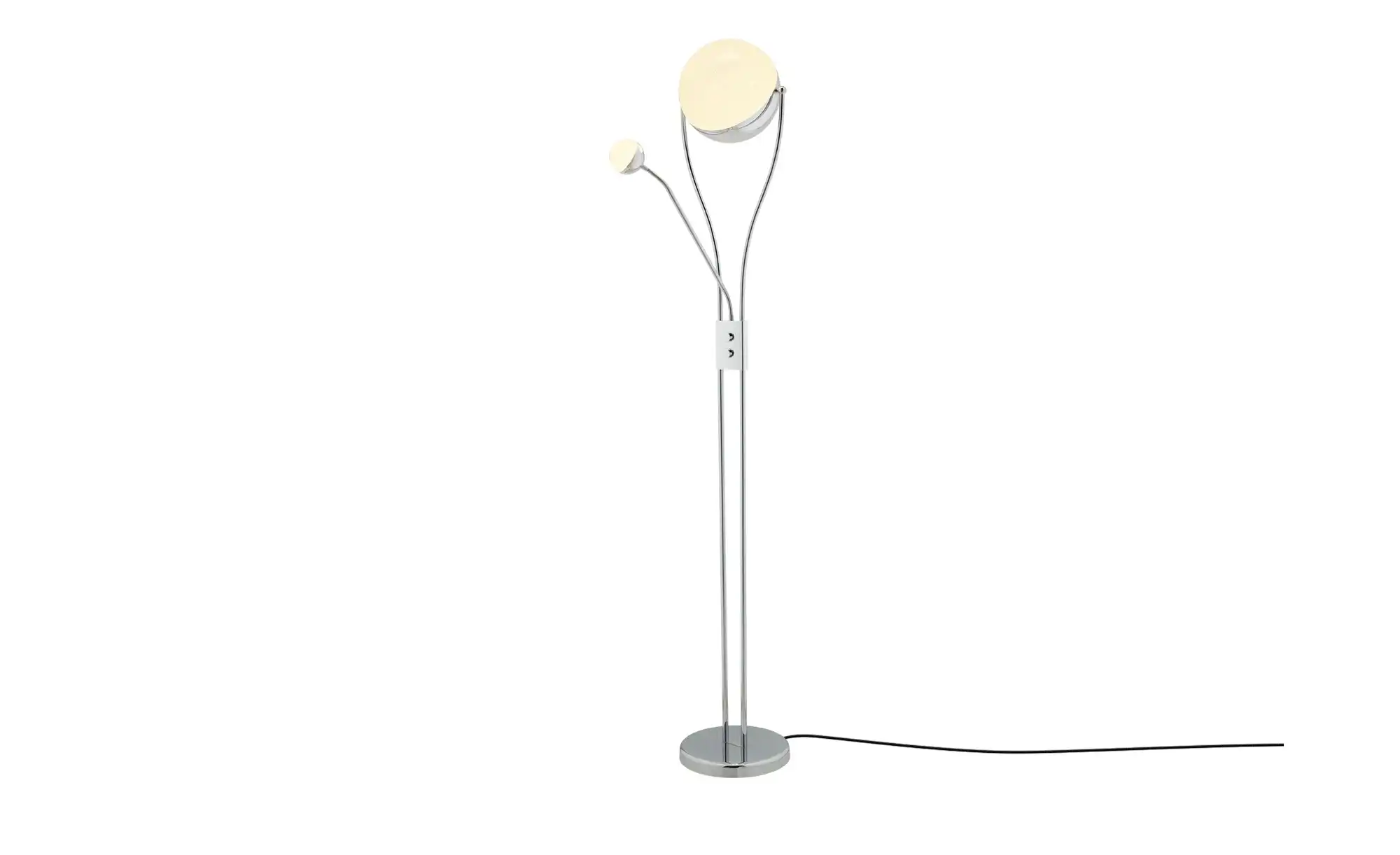 Trio LED-Deckenfluter, 2-flammig, chrom