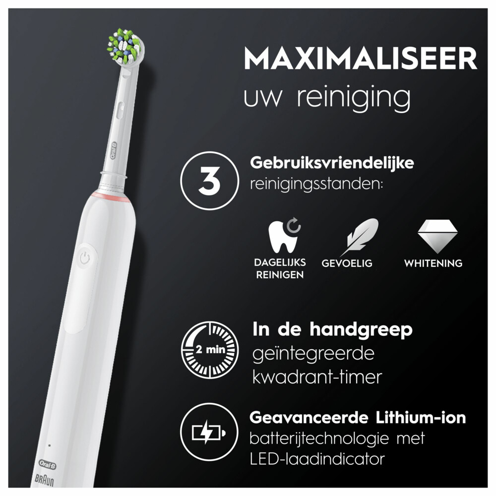 Oral-B Elektrische Tandenborstel Pro 3 3500 Wit