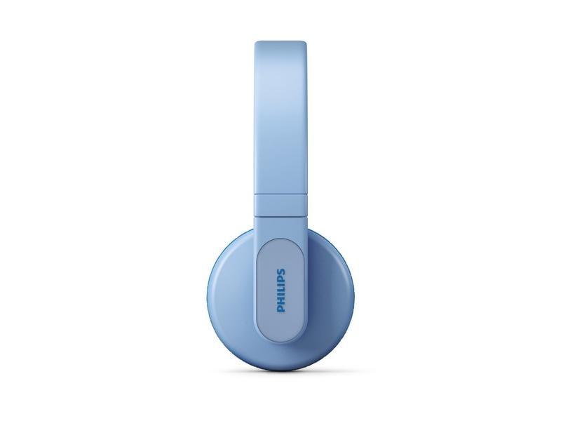 Philips Wireless On-Ear-Kopfhörer TAK4206BL/00 Blau Kabellose On-Ear-Kopfhörer für Kinder Hell und auffällig