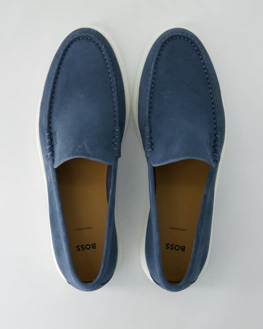 Boss Sienne_Loaf Slipper in Blau