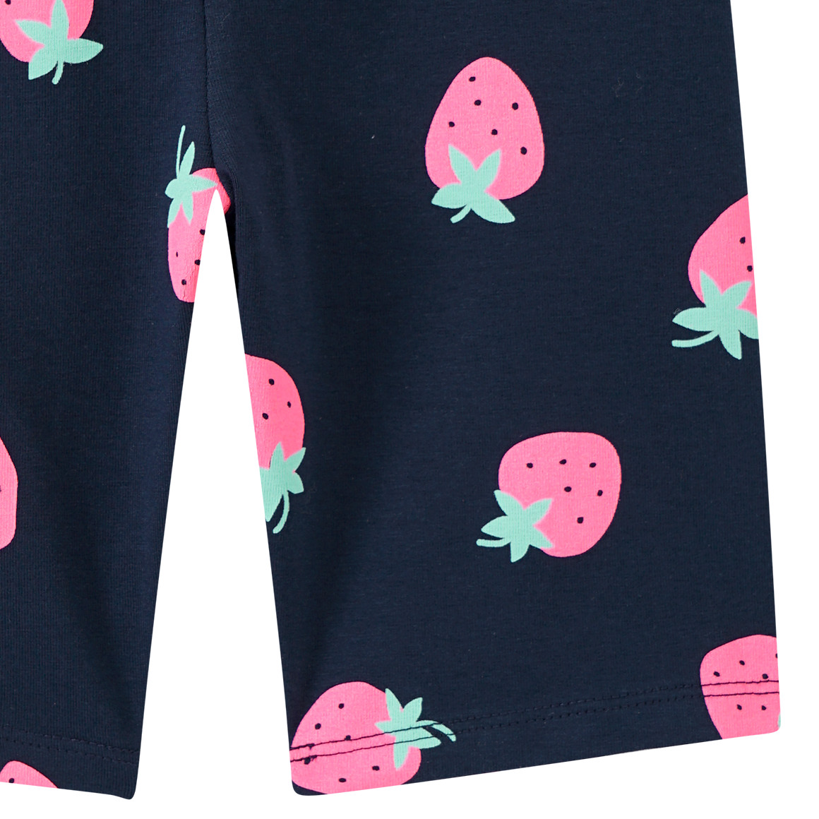 Topolino Mädchen Radler mit Allover-Print dunkelblau / pink