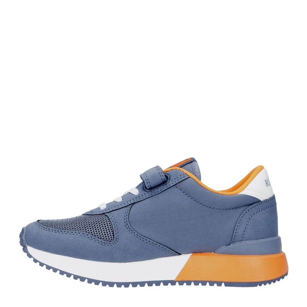 REPLAY Fiber jr boy 5suède sneakers blauw