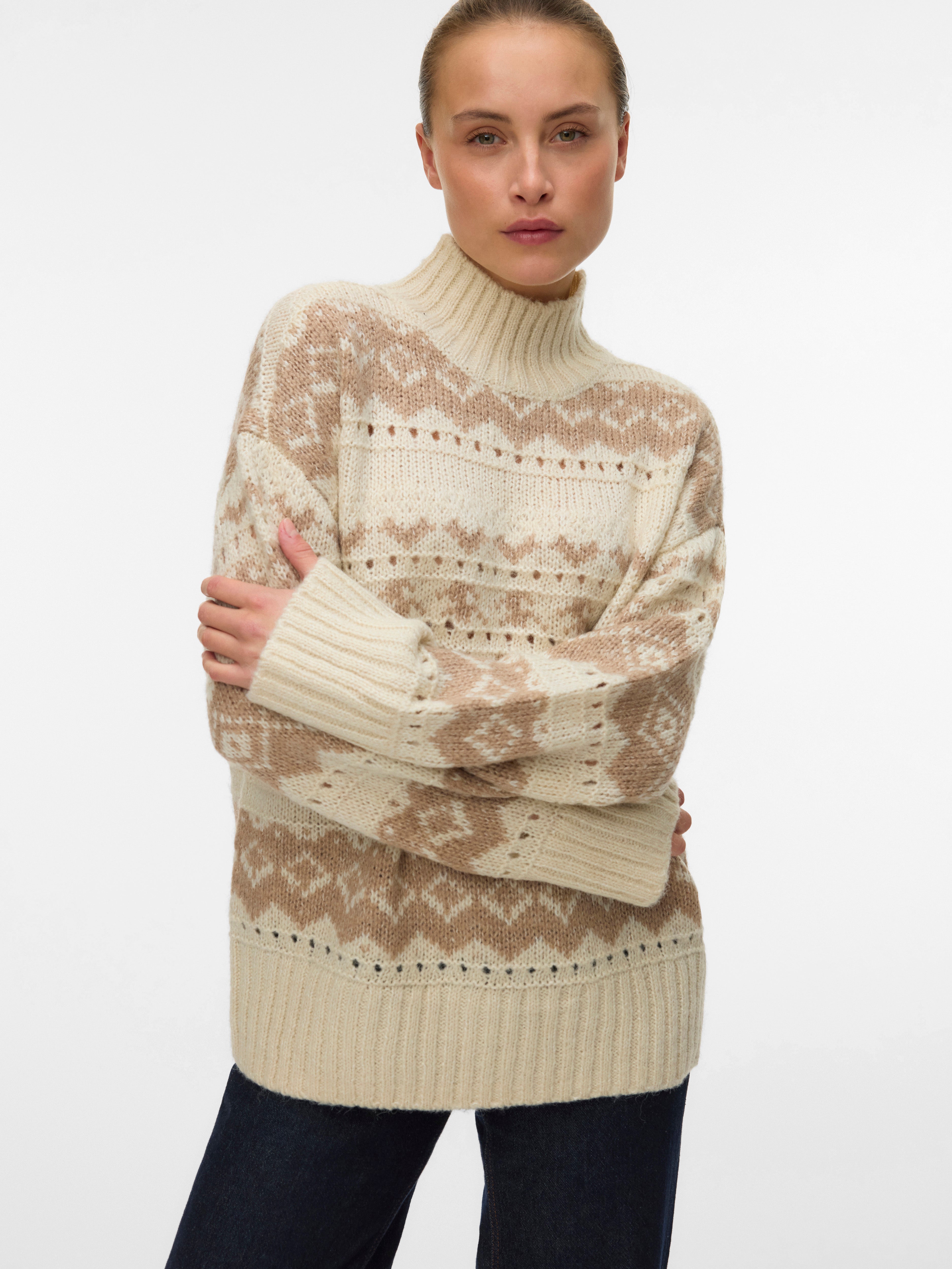 VMAMPLE Gebreide pullover