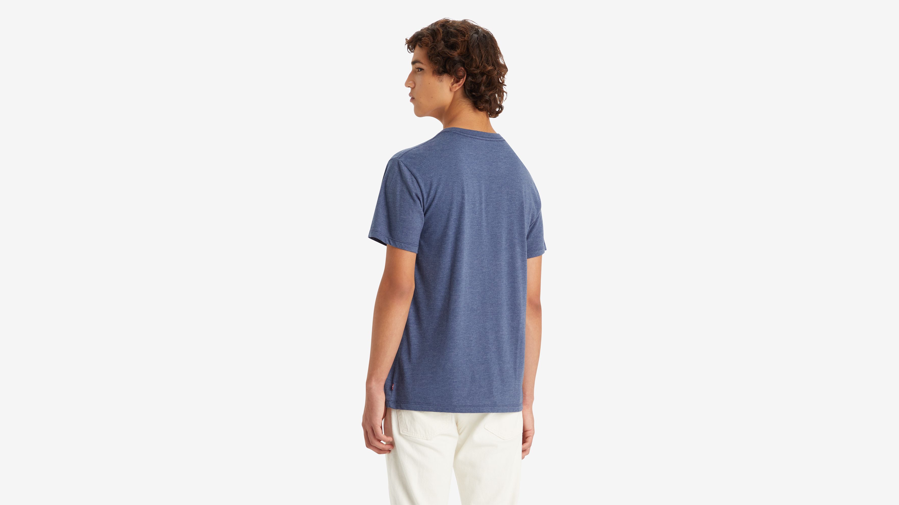 T-shirt graphique classique - Core Batwing Naval Academy Tri-Blend - Bleu