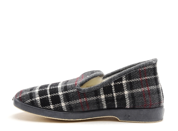La maison de l espadrille chaussons homme 7672 4 gris