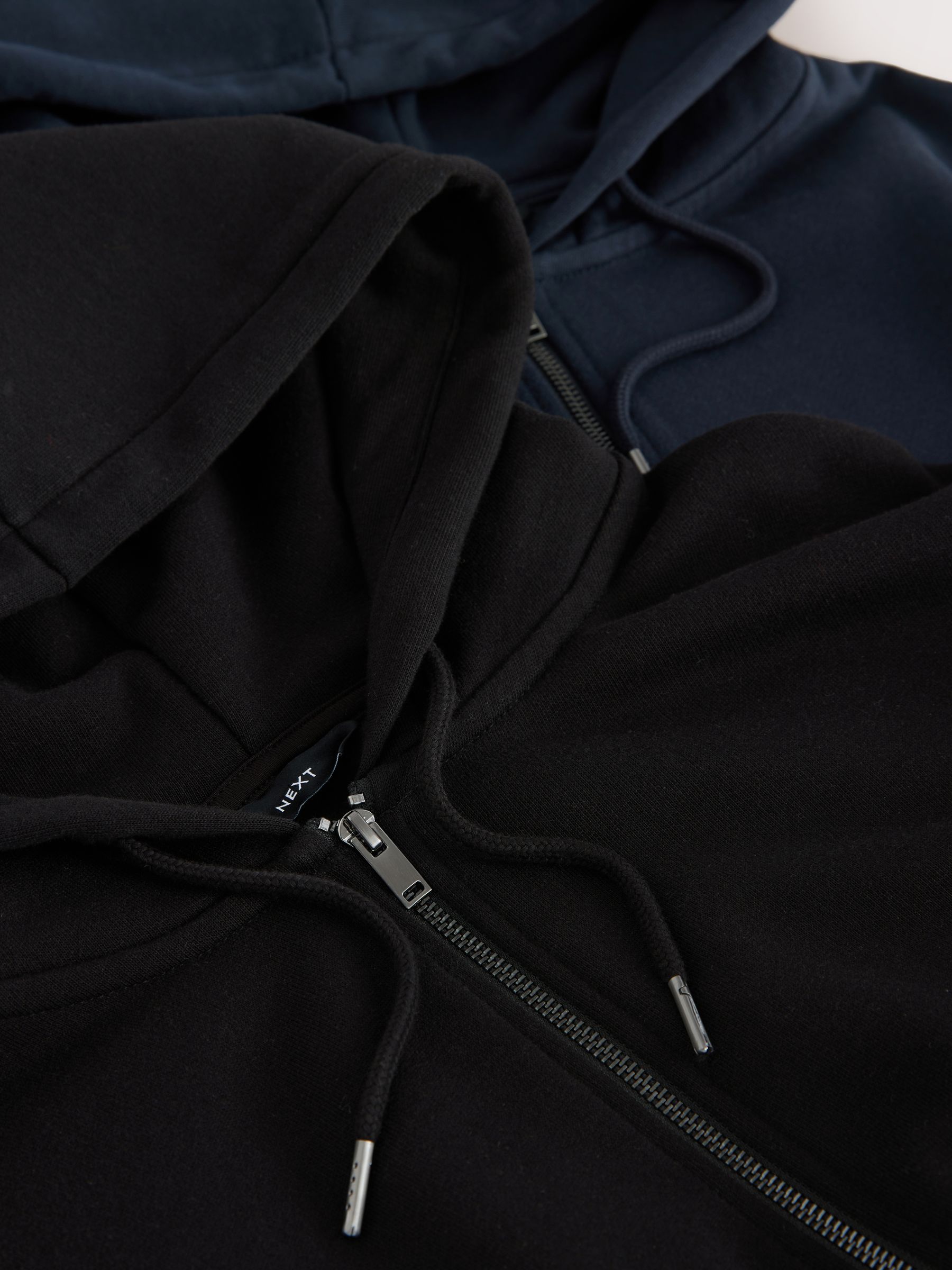 Zwart/grijs - Verpakking van 2 - Hoodie