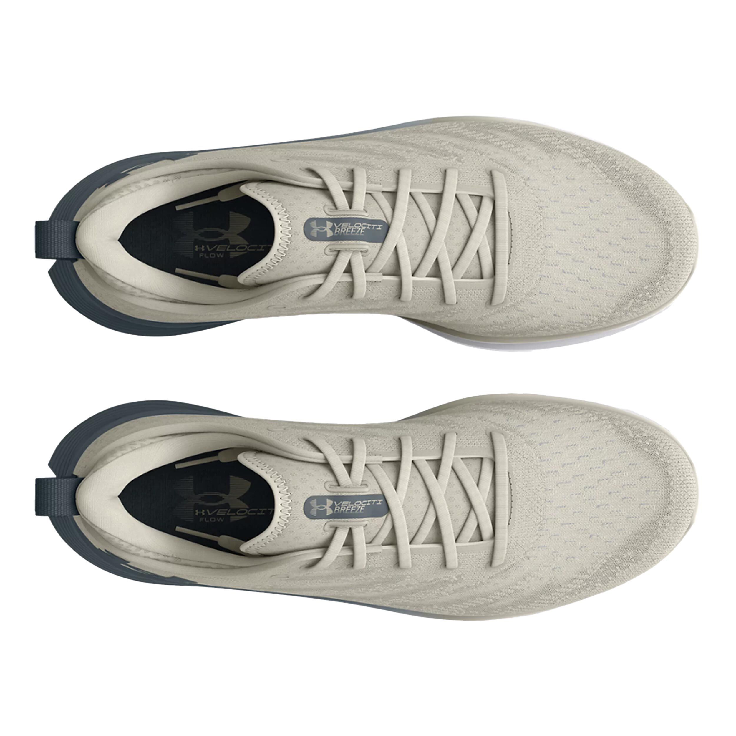 Under Armour Velociti 3 Cooldown Chaussure De Running Sans Stabilisateurs Hommes - Blanc , Gris