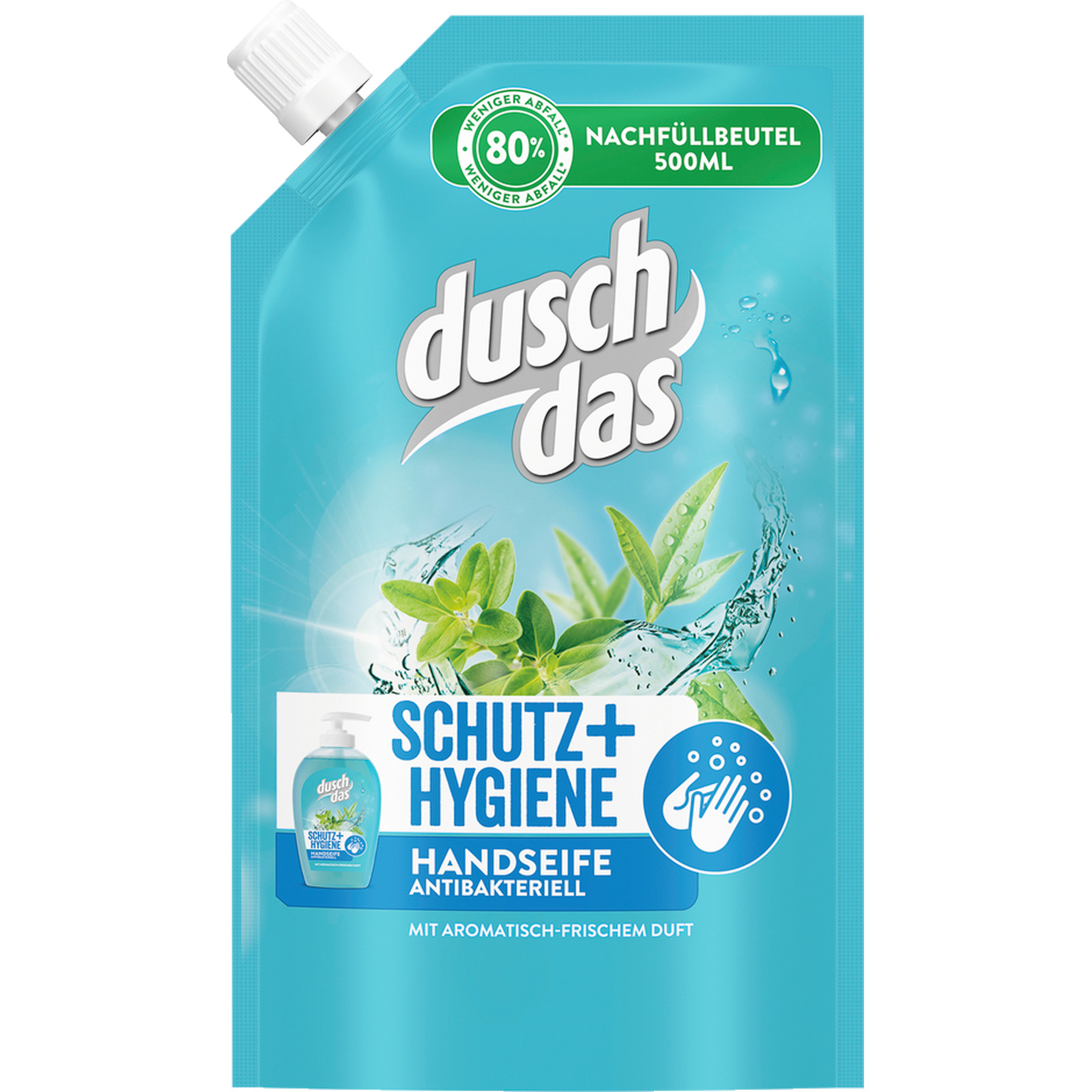Duschdas Seife Schutz & Hygiene Nachfüllbeutel 500 ml