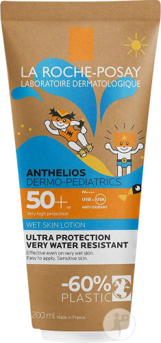 La Roche-Posay Anthelios Dermo-Pediatrics Wet Skin Lotion IP50+ Tube 200ml
