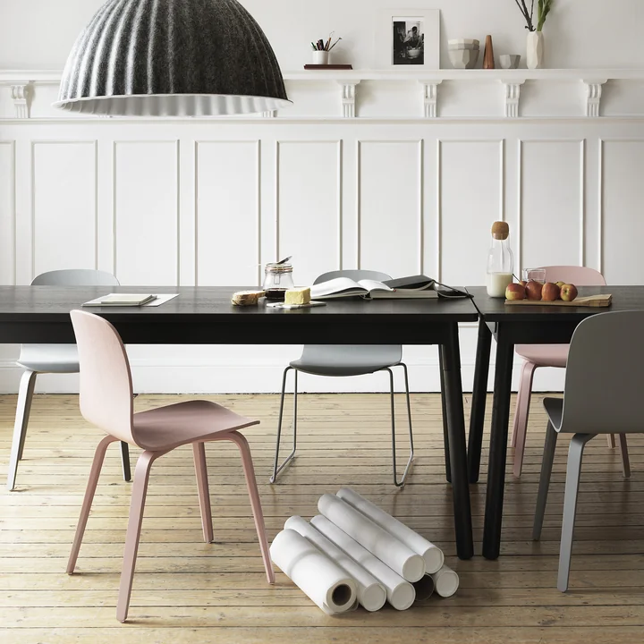 Muuto - Visu Stuhl, schwarz