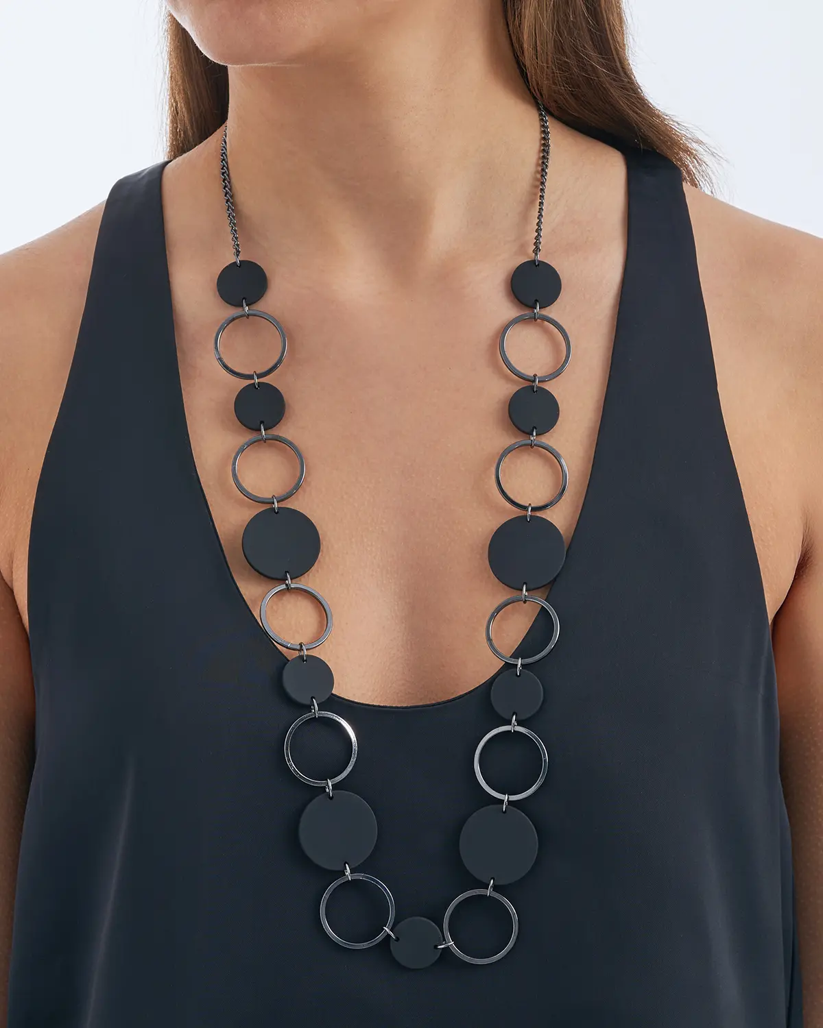 Kette - Black Circles