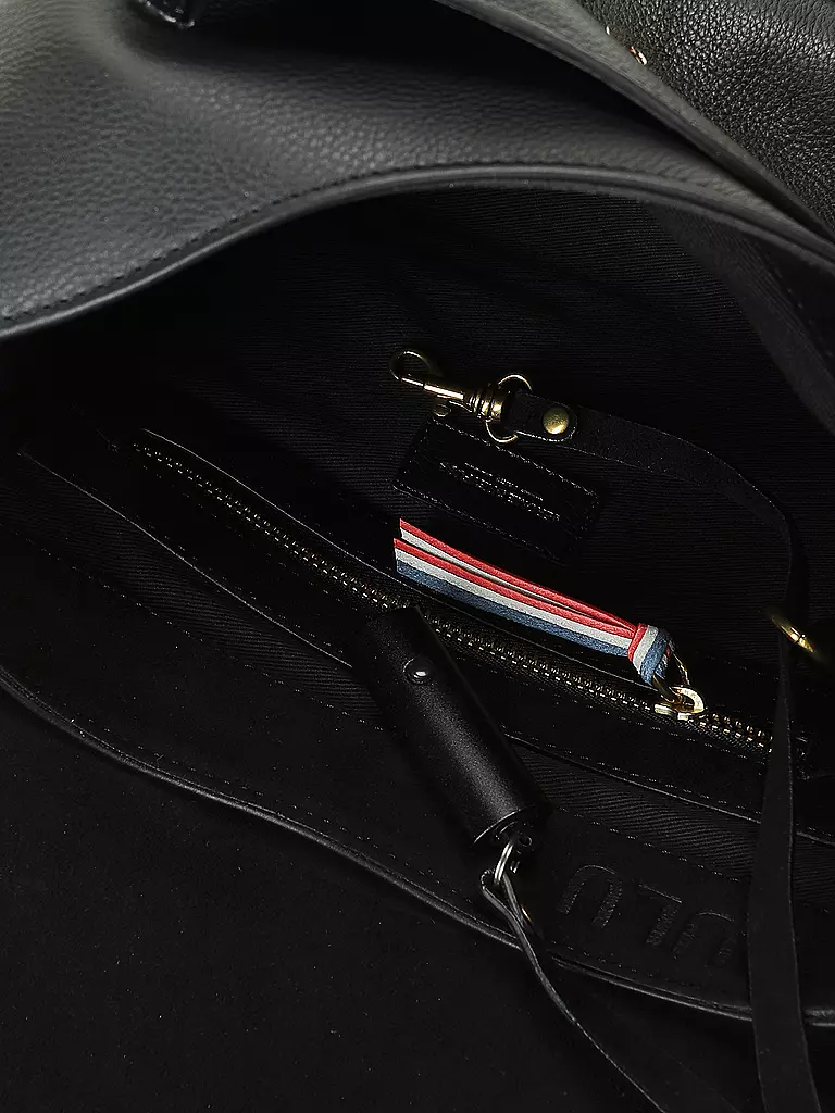 JEROME DREYFUSS Ledertasche - Umhängetasche LULU L schwarz